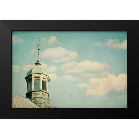 Blissful Country II Black Modern Wood Framed Art Print by Urquhart, Elizabeth
