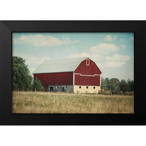 Blissful Country VI Crop Black Modern Wood Framed Art Print by Urquhart, Elizabeth