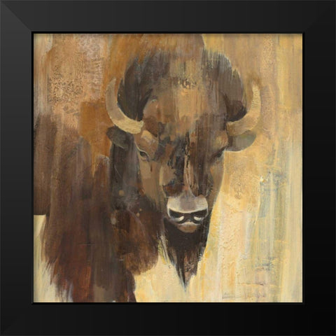 Into the Wild I Black Modern Wood Framed Art Print by Hristova, Albena