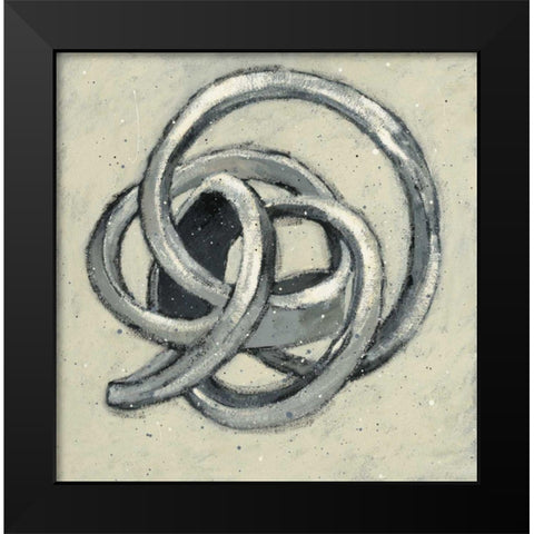 Wabi Sabi II Black Modern Wood Framed Art Print by Novak, Shirley