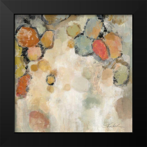 Upstream Light Black Modern Wood Framed Art Print by Vassileva, Silvia