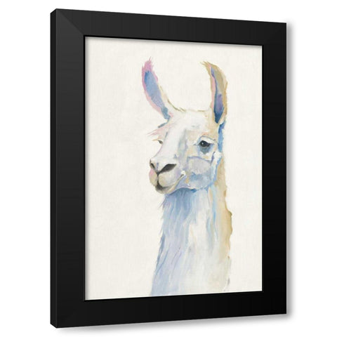 Bianca Black Modern Wood Framed Art Print with Double Matting by Tillmon, Avery