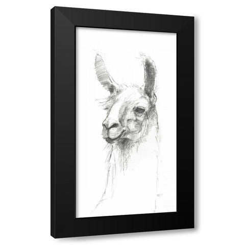 Bianca Pencil Black Modern Wood Framed Art Print by Tillmon, Avery