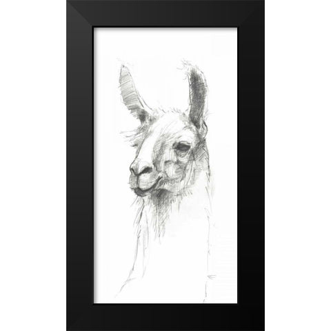 Bianca Pencil Black Modern Wood Framed Art Print by Tillmon, Avery