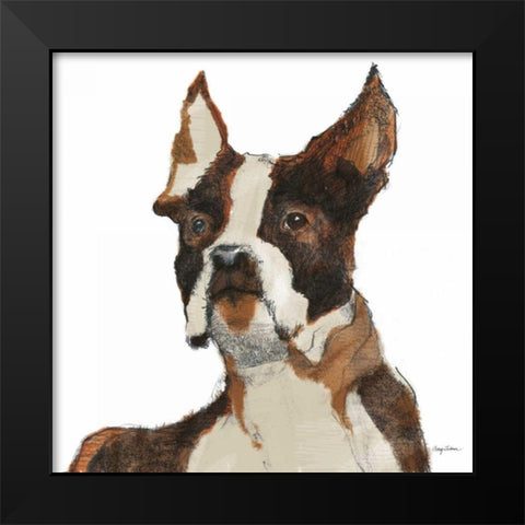 Ulysses Watercolor Black Modern Wood Framed Art Print by Tillmon, Avery