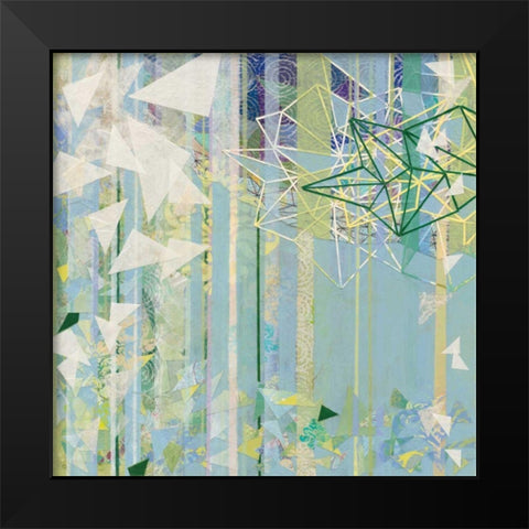 Hanging Around I Black Modern Wood Framed Art Print by Ferguson, Kathy