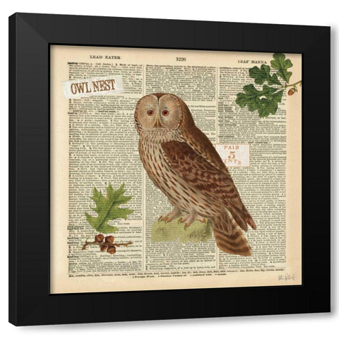 Lodge Collage I Black Modern Wood Framed Art Print with Double Matting by Pertiet, Katie