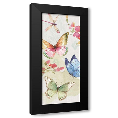Colorful Breeze VIII Black Modern Wood Framed Art Print by Audit, Lisa