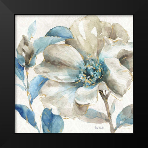 Indigold IV Black Modern Wood Framed Art Print by Audit, Lisa