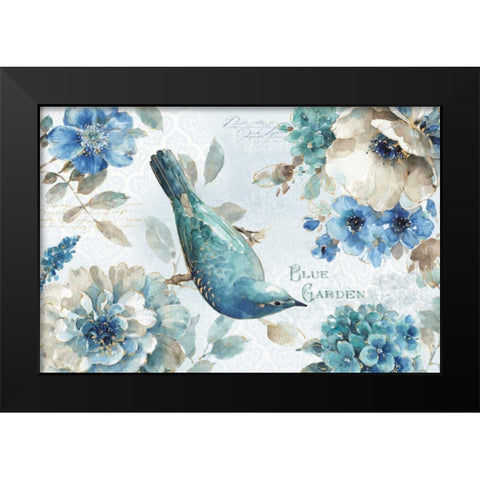 Indigold VIII Black Modern Wood Framed Art Print by Audit, Lisa