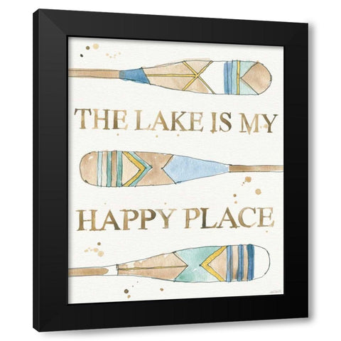 Lakehouse III Black Modern Wood Framed Art Print by Tavoletti, Anne
