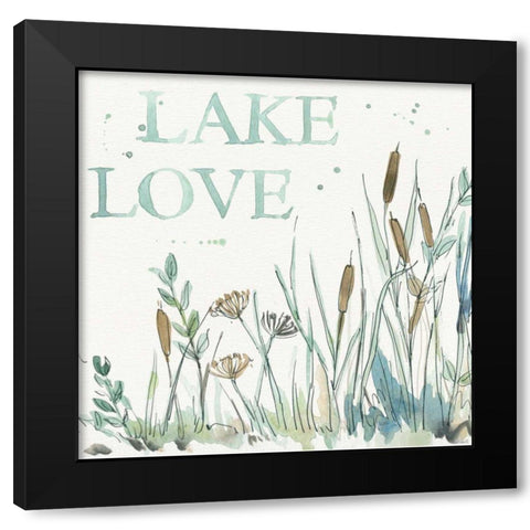 Lakehouse VI Black Modern Wood Framed Art Print with Double Matting by Tavoletti, Anne