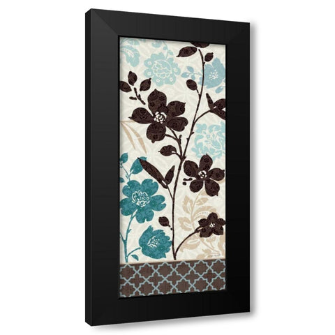 Botanical Touch II Black Modern Wood Framed Art Print by Audit, Lisa