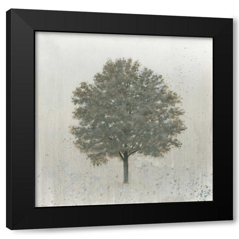 Neutrality Black Modern Wood Framed Art Print by Wiens, James