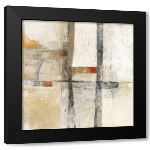 Aerial Viewl I White Black Modern Wood Framed Art Print with Double Matting by Schick, Mike
