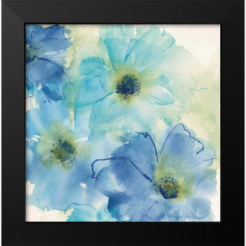 Seashell Cosmos II Black Modern Wood Framed Art Print by Paschke, Chris