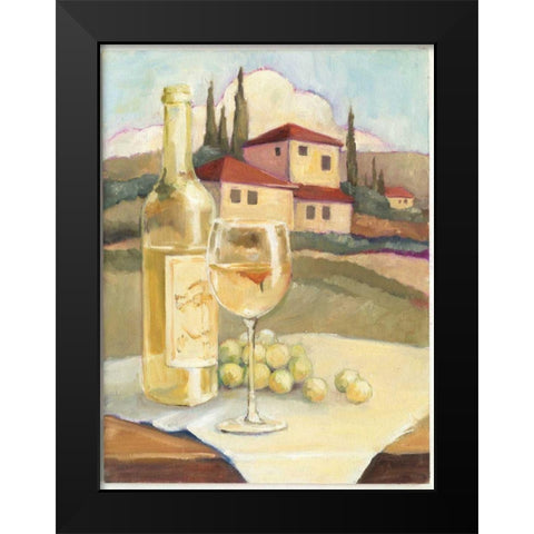 Vino Veneto no Border Black Modern Wood Framed Art Print by Tillmon, Avery