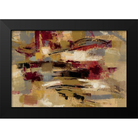 Ruins Crop Black Modern Wood Framed Art Print by Vassileva, Silvia