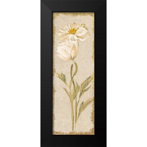 Cosmo Panel on White Vintage Black Modern Wood Framed Art Print by Blum, Cheri