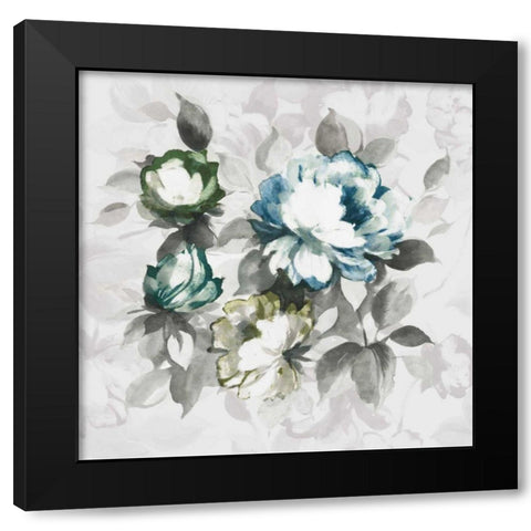 Focus on the Good Spring No Words Black Modern Wood Framed Art Print by Wild Apple Portfolio