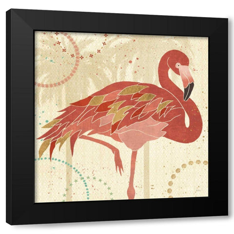 Gulf Stream I Black Modern Wood Framed Art Print by Charron, Veronique