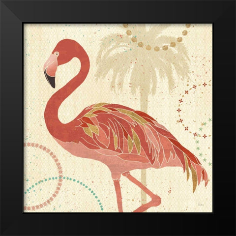 Gulf Stream II Black Modern Wood Framed Art Print by Charron, Veronique