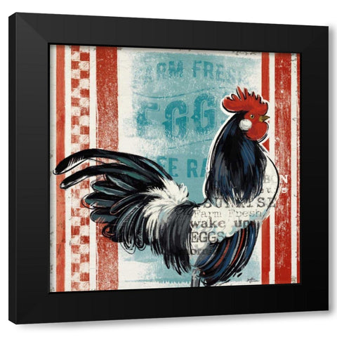 Morning News I Black Modern Wood Framed Art Print with Double Matting by Penner, Janelle