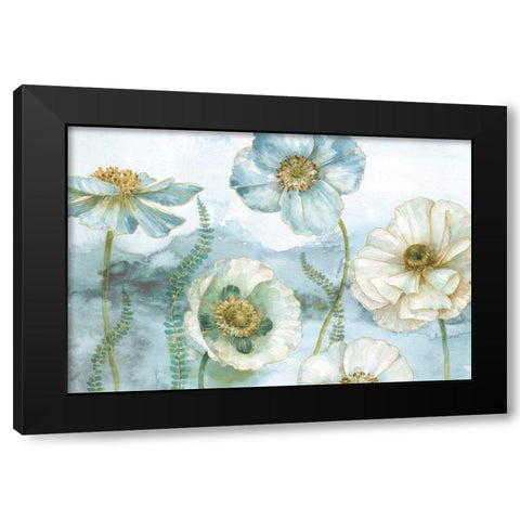 My Greenhouse Flowers X Black Modern Wood Framed Art Print by Audit, Lisa