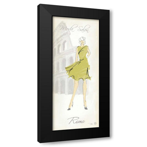 Fashion Lady IV Black Modern Wood Framed Art Print by Tillmon, Avery