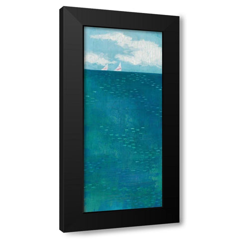 Out For a Sail Black Modern Wood Framed Art Print by Averinos, Melissa