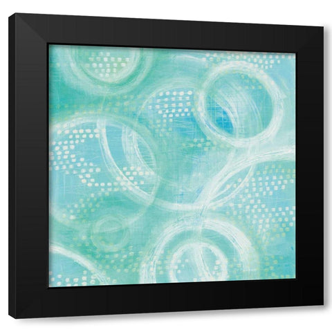 Going in Circles I Black Modern Wood Framed Art Print by Averinos, Melissa