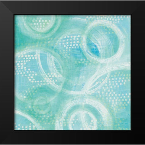 Going in Circles I Black Modern Wood Framed Art Print by Averinos, Melissa