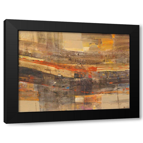 Natures Theater Black Modern Wood Framed Art Print with Double Matting by Hristova, Albena