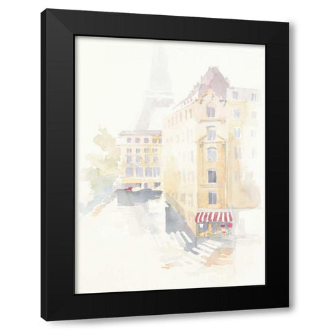Paris Crosswalk Black Modern Wood Framed Art Print by Tillmon, Avery