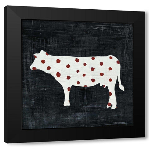 Modern Americana Farm IV Black Modern Wood Framed Art Print with Double Matting by Averinos, Melissa
