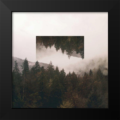 Reflected Landscape I Black Modern Wood Framed Art Print by Marshall, Laura