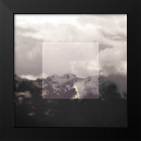 Framed Landscape IV Black Modern Wood Framed Art Print by Marshall, Laura