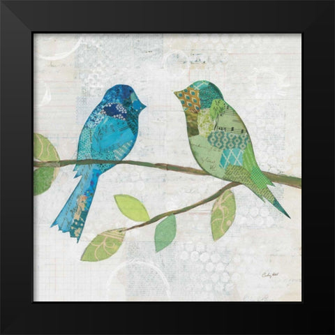 Catching Up III Black Modern Wood Framed Art Print by Prahl, Courtney