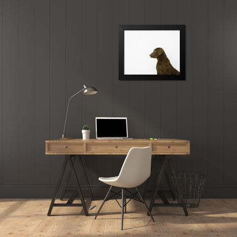 I See You Crop Black Modern Wood Framed Art Print by Dratfield, Jim