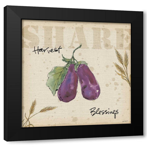 Farmers Feast  Harvest III Black Modern Wood Framed Art Print with Double Matting by Tavoletti, Anne