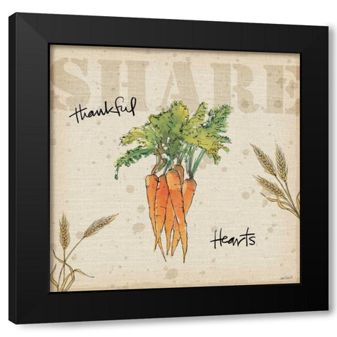 Farmers Feast Harvest V Black Modern Wood Framed Art Print with Double Matting by Tavoletti, Anne