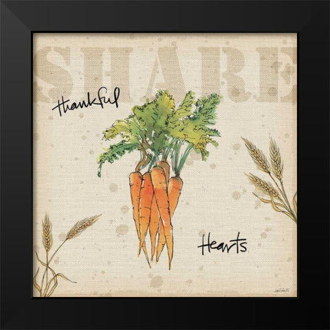 Farmers Feast Harvest V Black Modern Wood Framed Art Print by Tavoletti, Anne