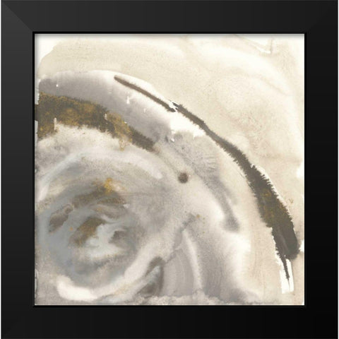 Gold Dust Nebula I Black Modern Wood Framed Art Print by Paschke, Chris