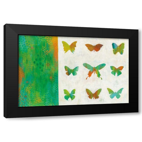 Flight Patterns II Crop Black Modern Wood Framed Art Print by Averinos, Melissa