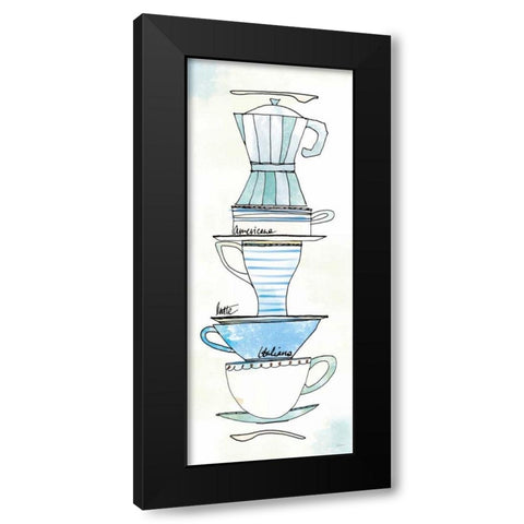 Good Brew X Black Modern Wood Framed Art Print with Double Matting by Schlabach, Sue