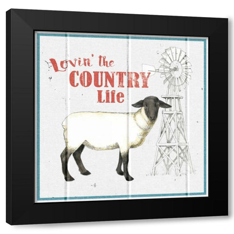 Farm To Table I Black Modern Wood Framed Art Print with Double Matting by Grove, Beth