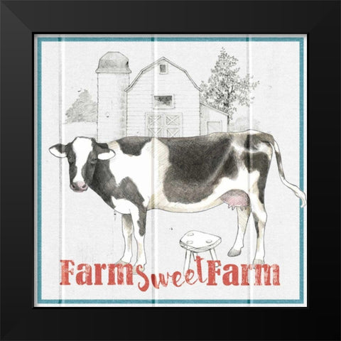 Farm To Table IV Black Modern Wood Framed Art Print by Grove, Beth