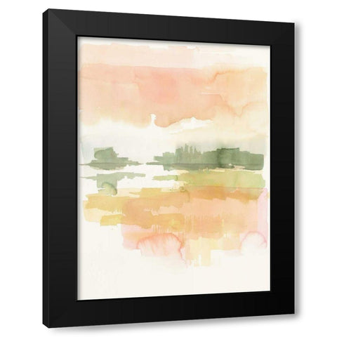 Dawn Crop Black Modern Wood Framed Art Print by Schick, Mike