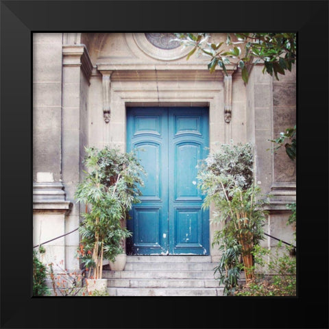 Paris Moments IV Black Modern Wood Framed Art Print by Marshall, Laura