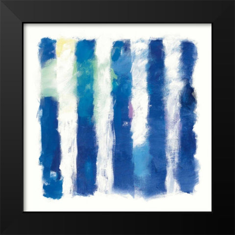 Rhythm and Hue on White Black Modern Wood Framed Art Print by Schick, Mike